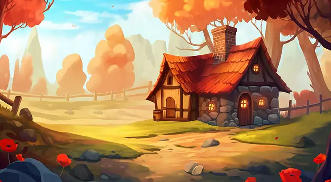 Three Wild Pigs and The Big Bad Wolf