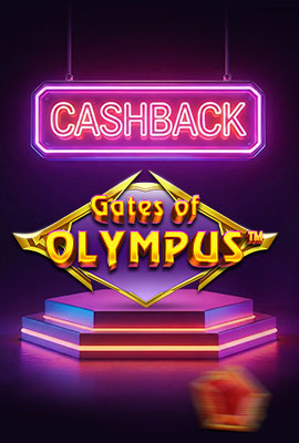 20% Cashback Gates of Olympus